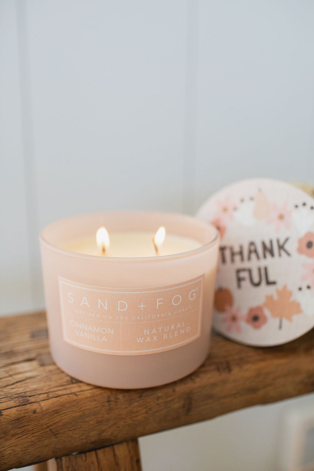 Premium Cozy Cinnamon Vanilla 12 oz scented candle