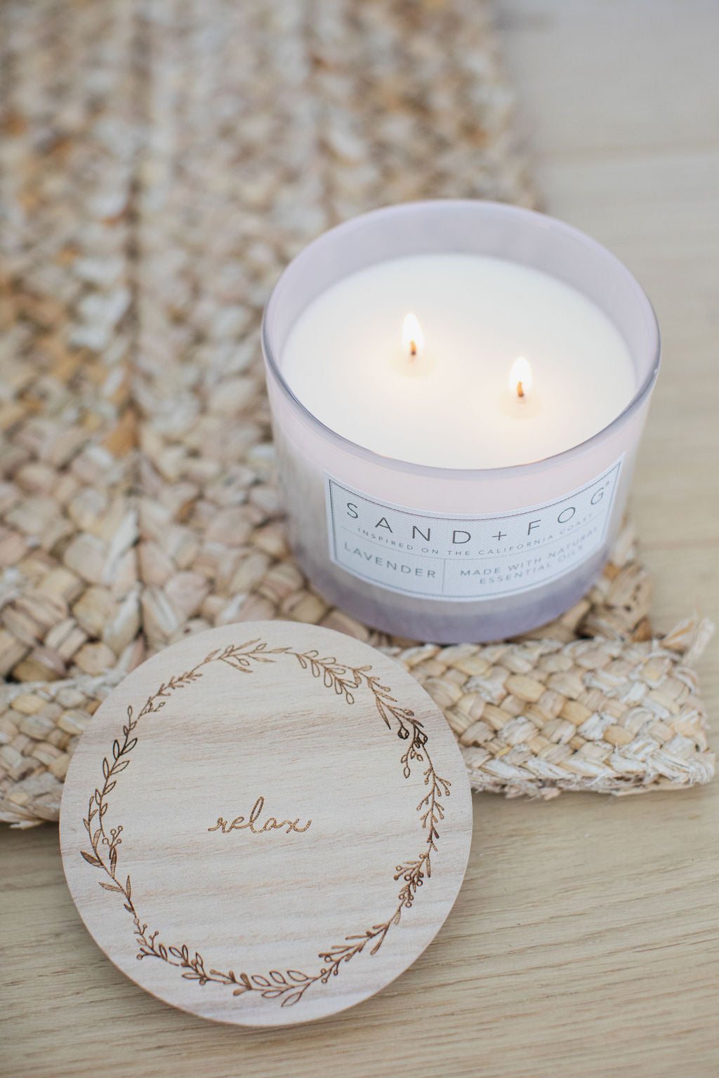 Premium Cozy Lavender 12 oz scented candle