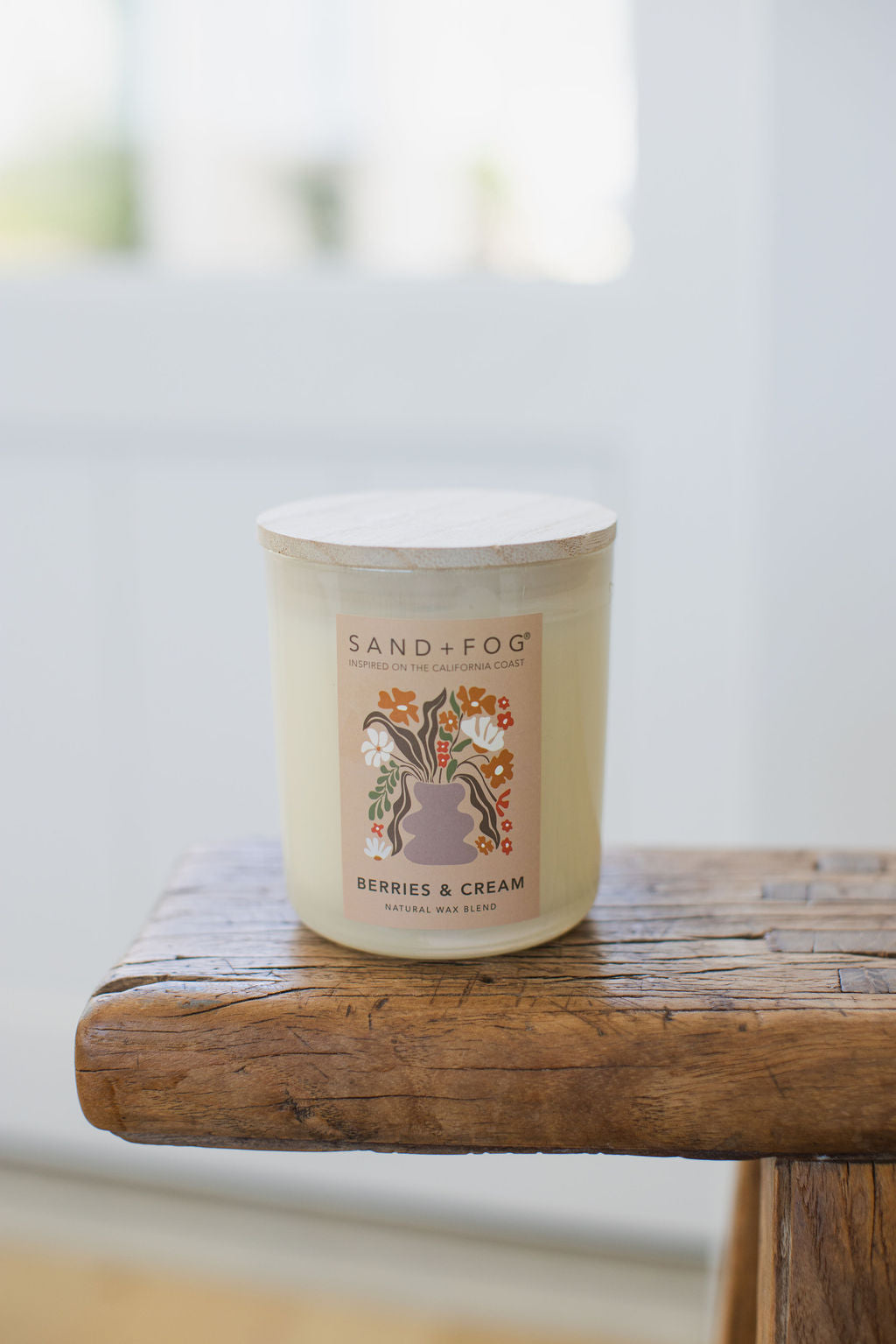 Premium Cozy Berries & Cream 10 oz scented candle