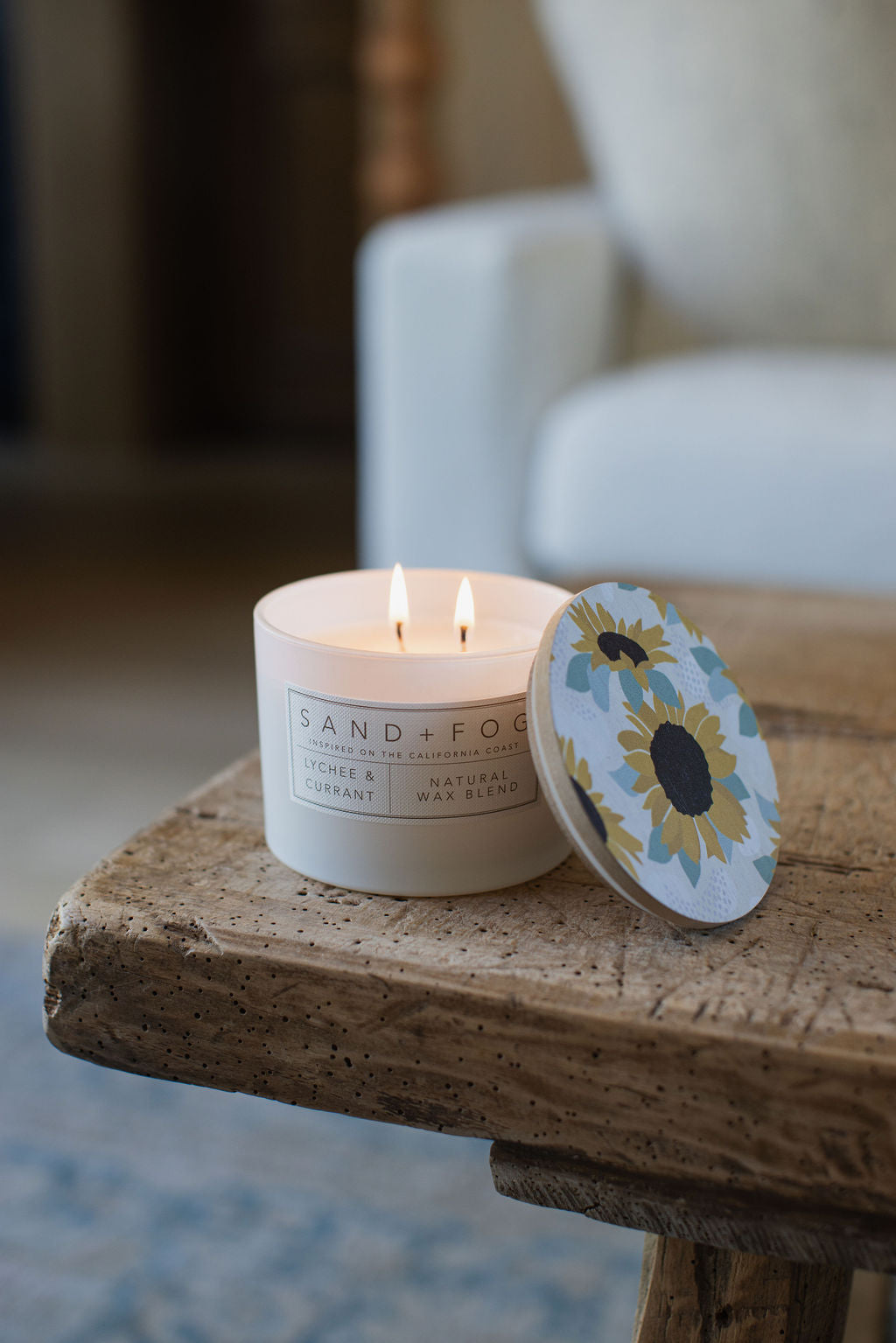 Premium Cozy Lychee & Currant 12 oz scented candle