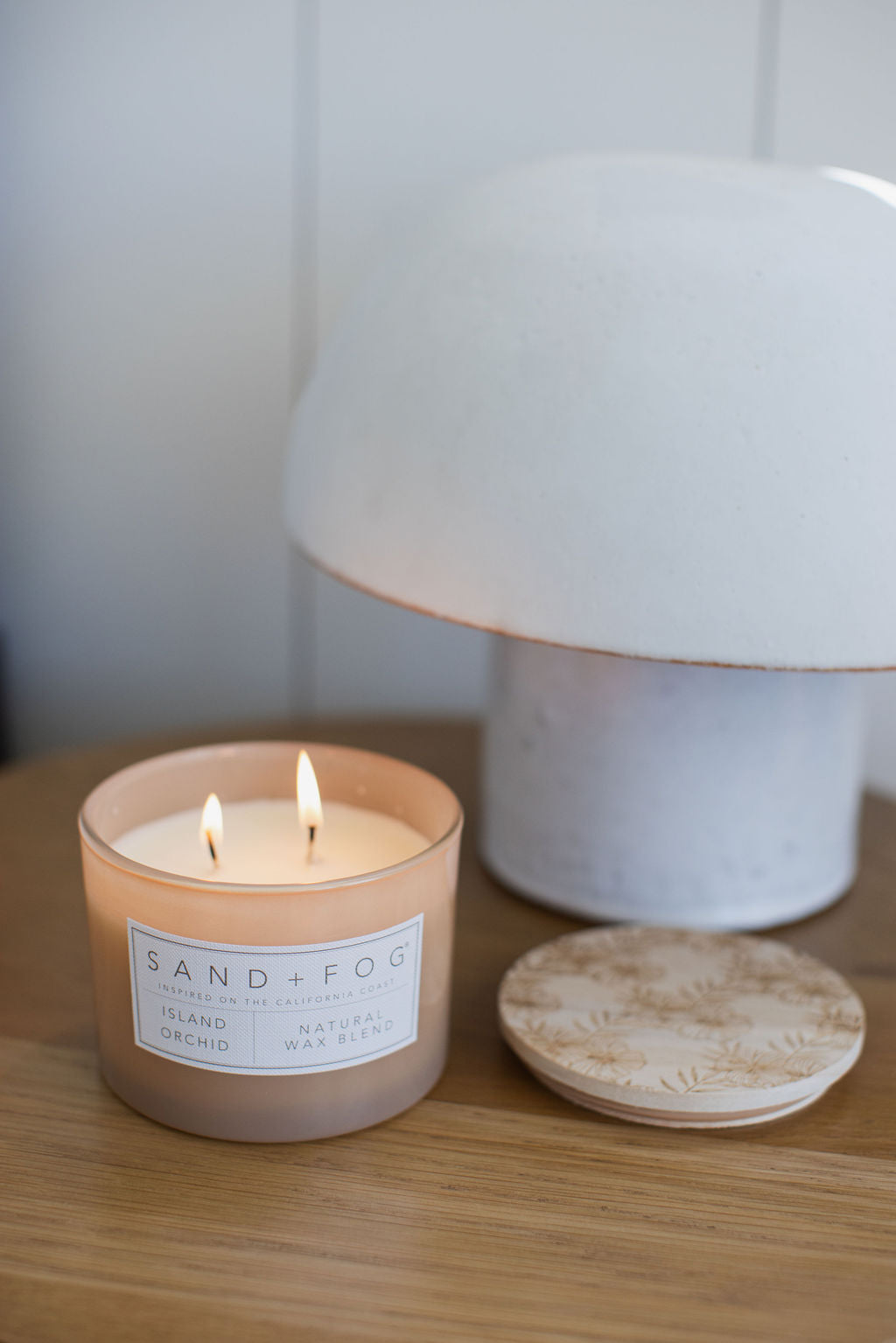 Premium Cozy Island Orchid 12 oz scented candle
