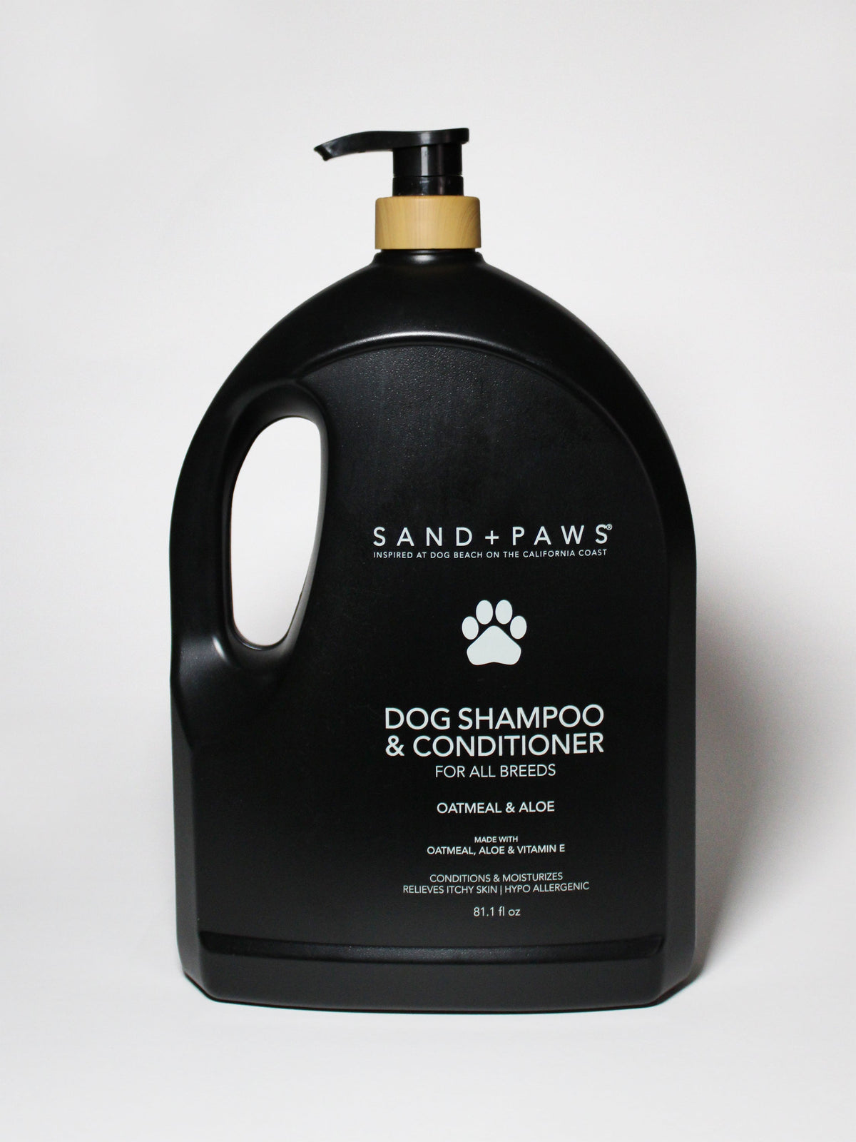 Gentle Signature Sand + Paws Pet Shampoo & Conditioner - Oatmeal & Aloe