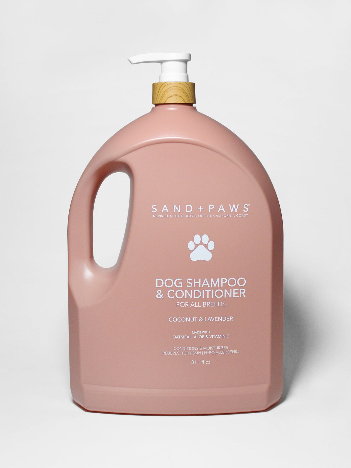 Gentle Signature Sand + Paws Pet Shampoo & Conditioner - Coconut & Lavender