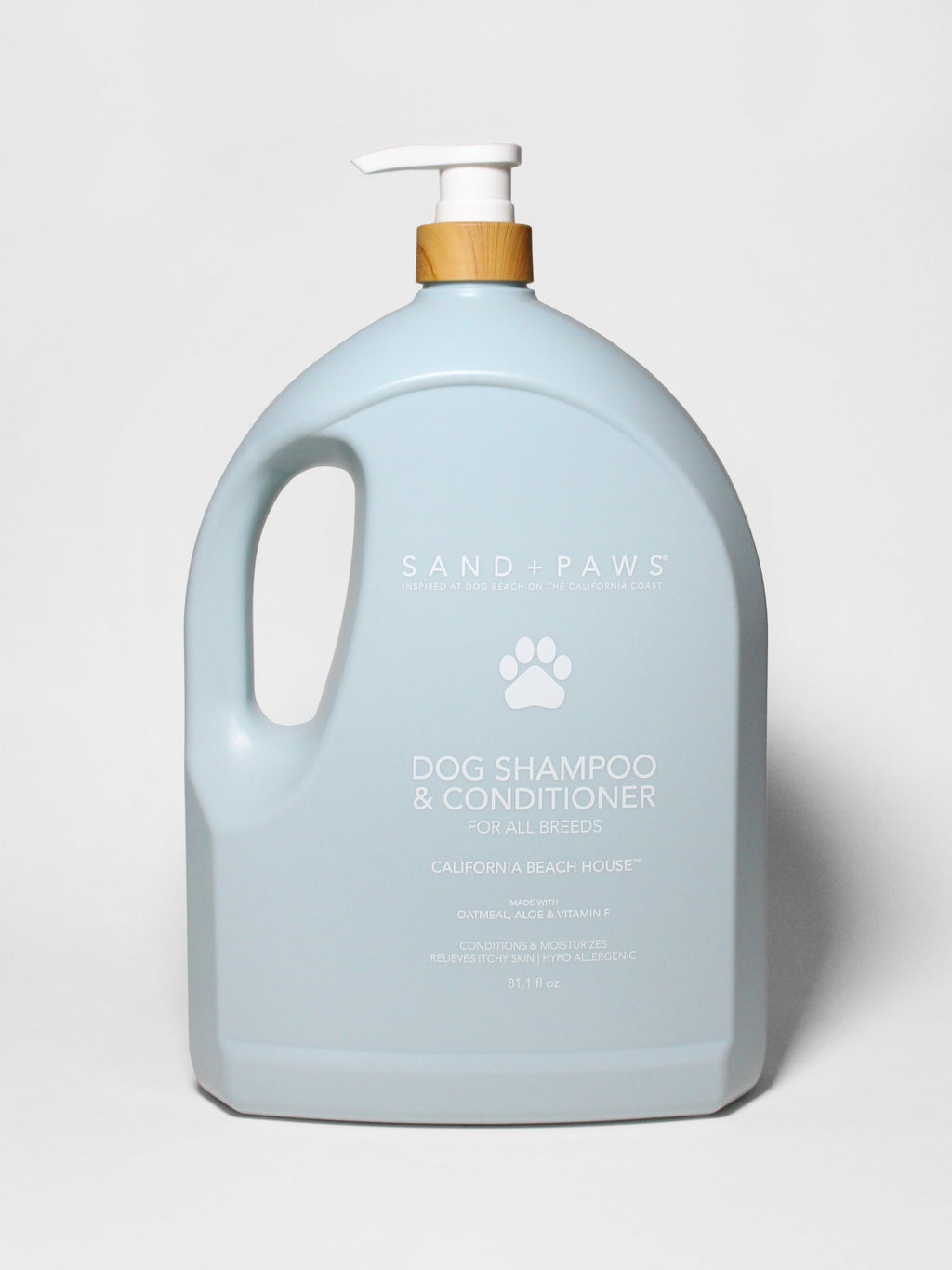 Gentle Signature Sand + Paws Pet Shampoo & Conditioner - California Beach House