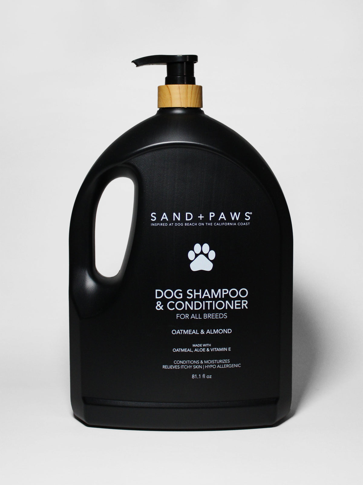Gentle Signature Sand + Paws Pet Shampoo & Conditioner - Oatmeal & Almond