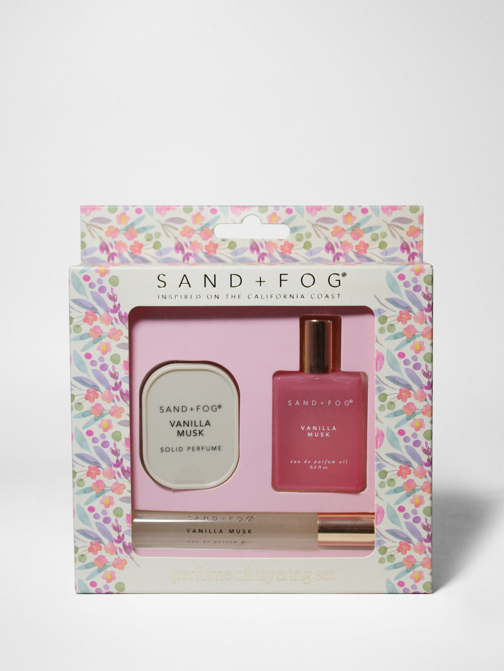 Luxury Signature Perfume Oil Rollerballs and Solid Perfume Set - Vanilla Musk