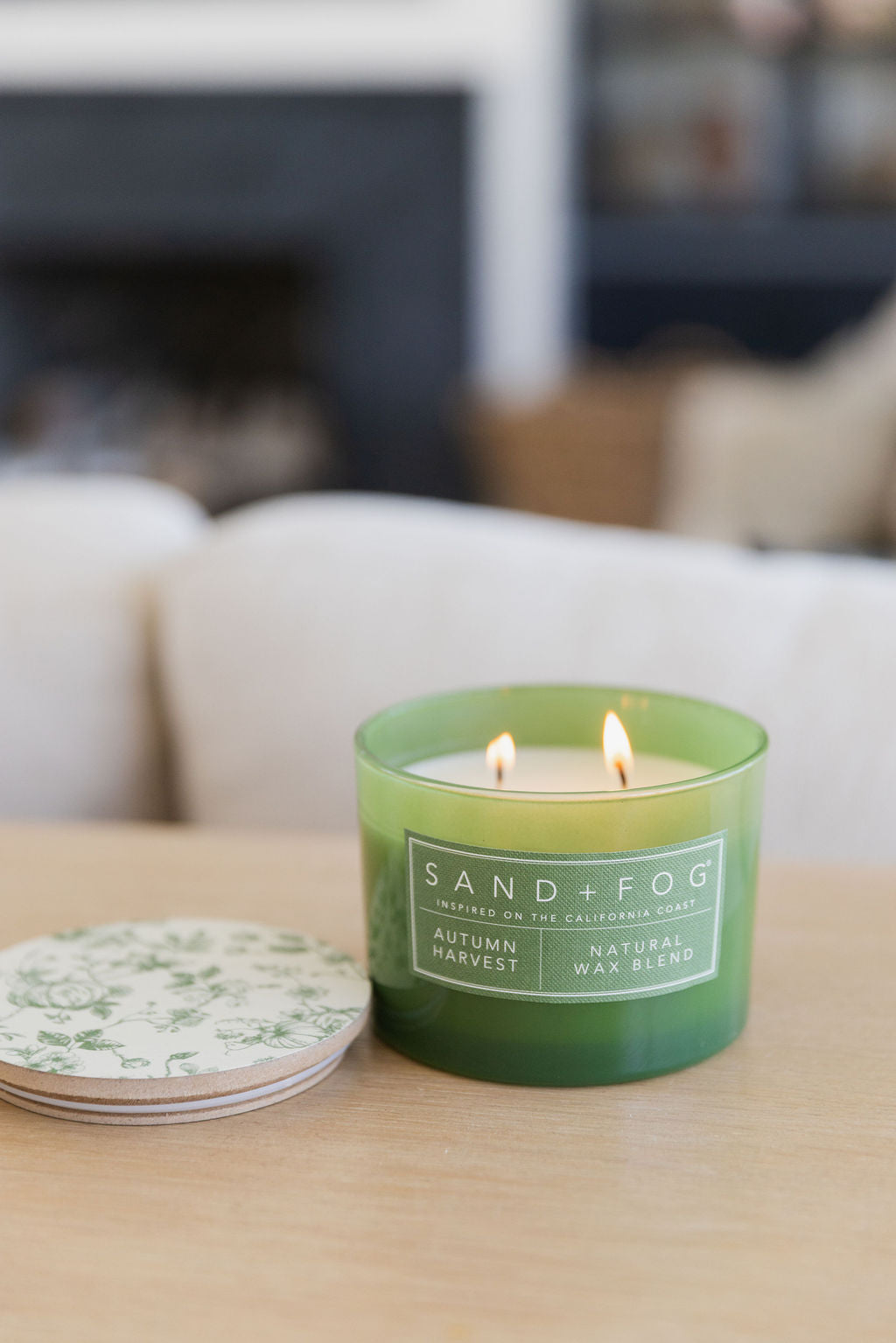 Premium Cozy Autumn Harvest 12 oz scented candle