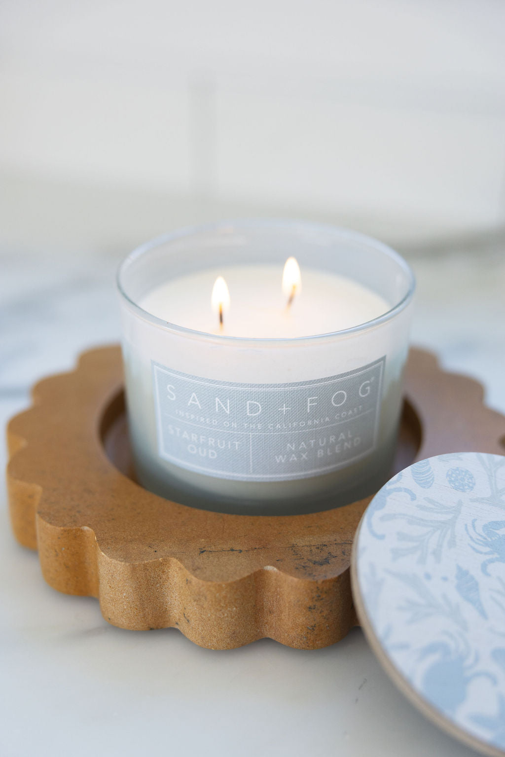 Premium Cozy Starfruit Oud 12 oz scented candle