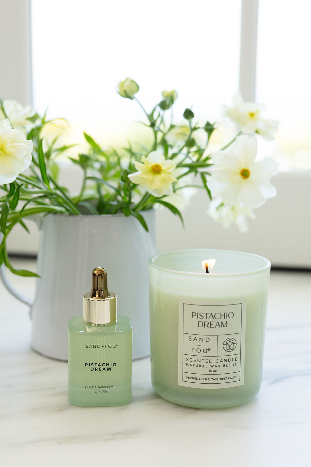 Premium Cozy Pistachio Dream 10 oz scented candle