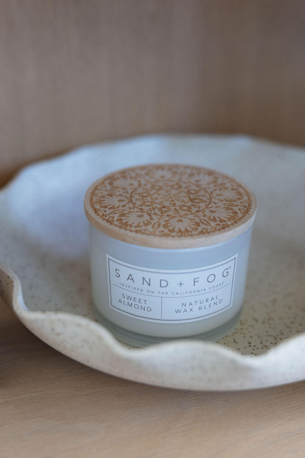 Premium Cozy Sweet Almond 12 oz scented candle
