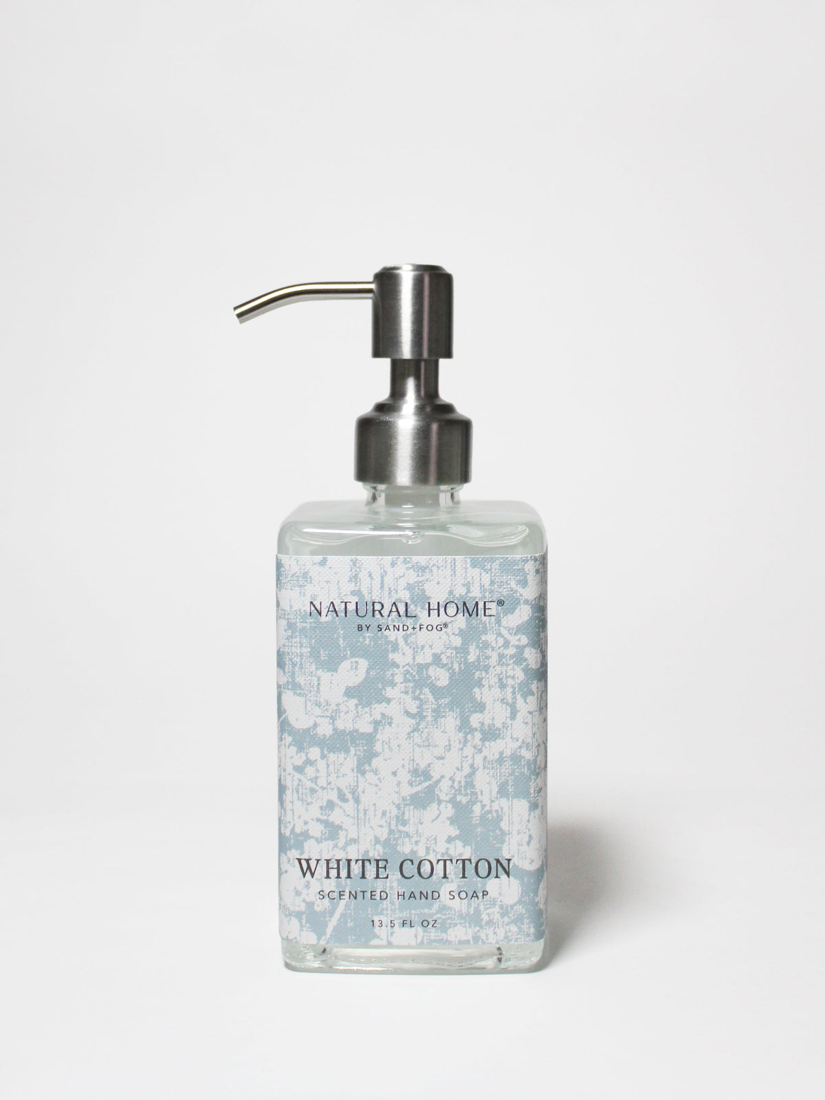 Refreshing Gentle White Cotton Natural Home 13.5 oz Liquid Hand Soap