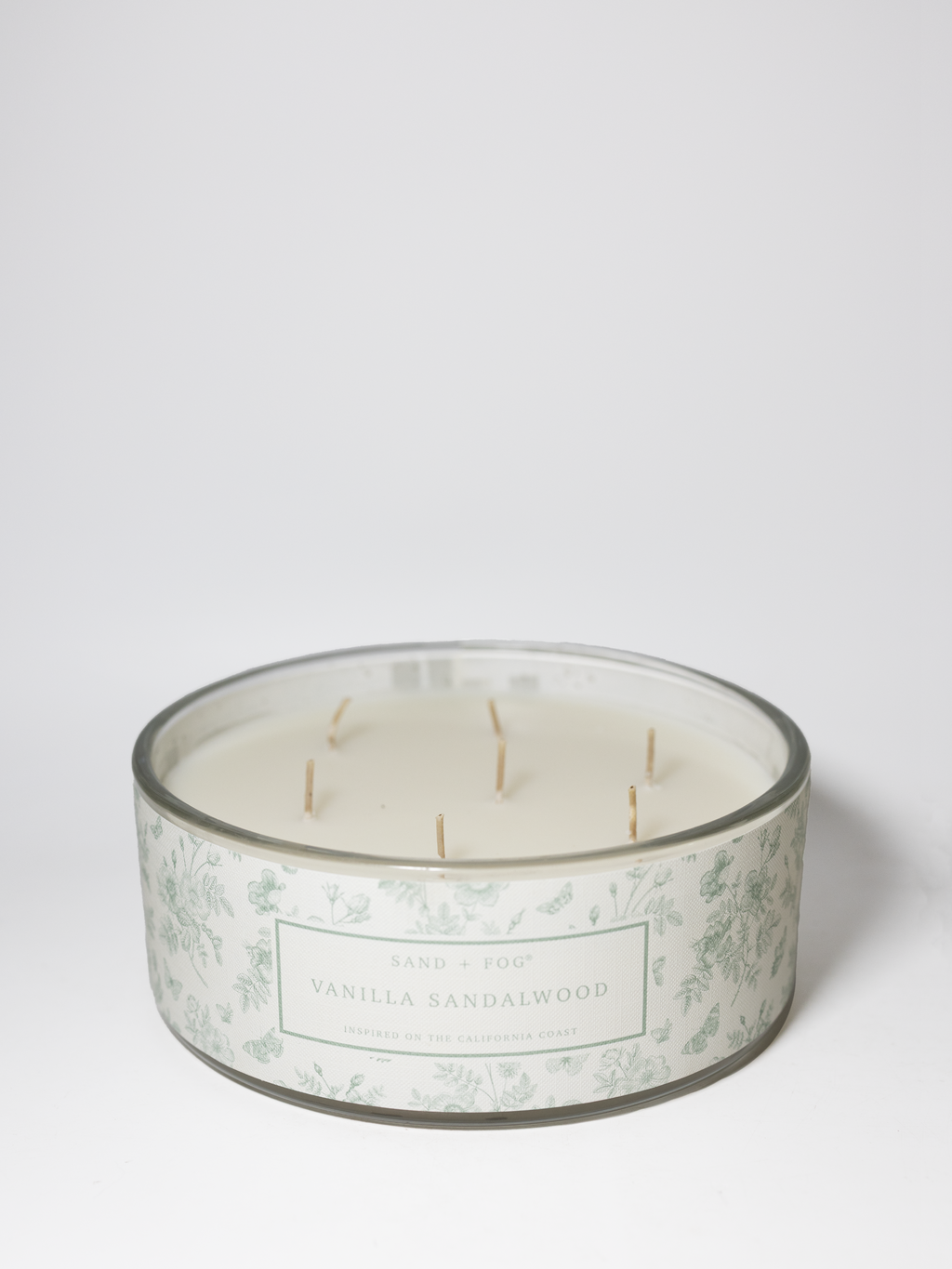 Premium Cozy Vanilla Sandalwood 34 oz scented candle