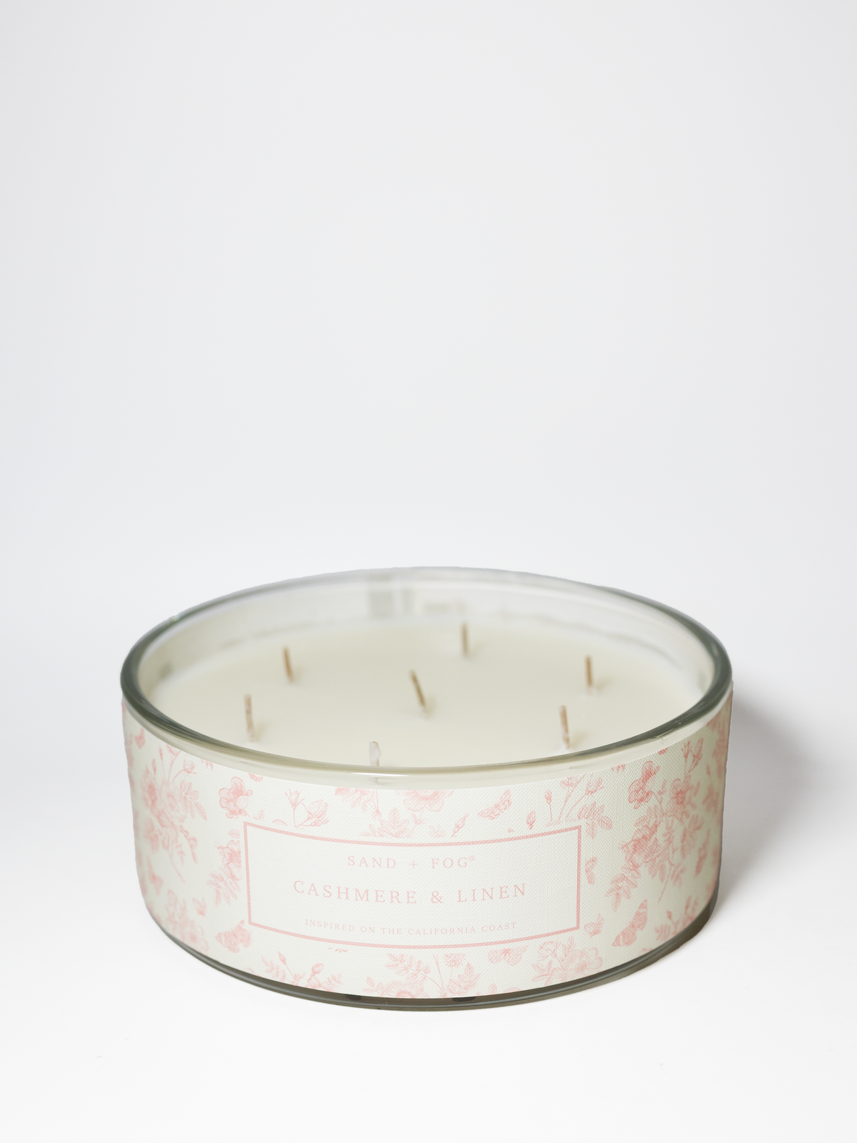 Premium Cozy Cashmere & Linen 34 oz scented candle