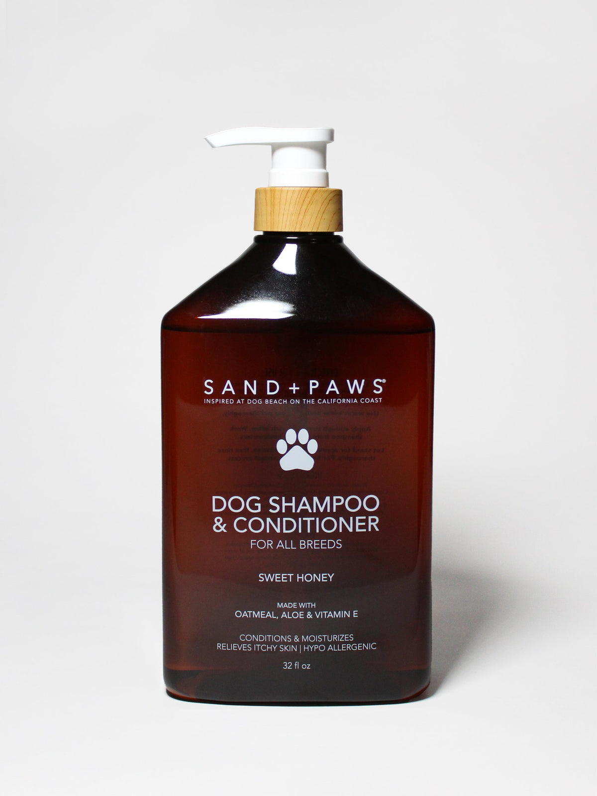 Gentle Signature Sand + Paws Pet Shampoo & Conditioner - Sweet Honey
