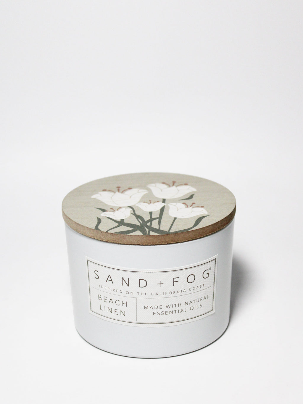 Premium Cozy Beach Linen 12 oz scented candle