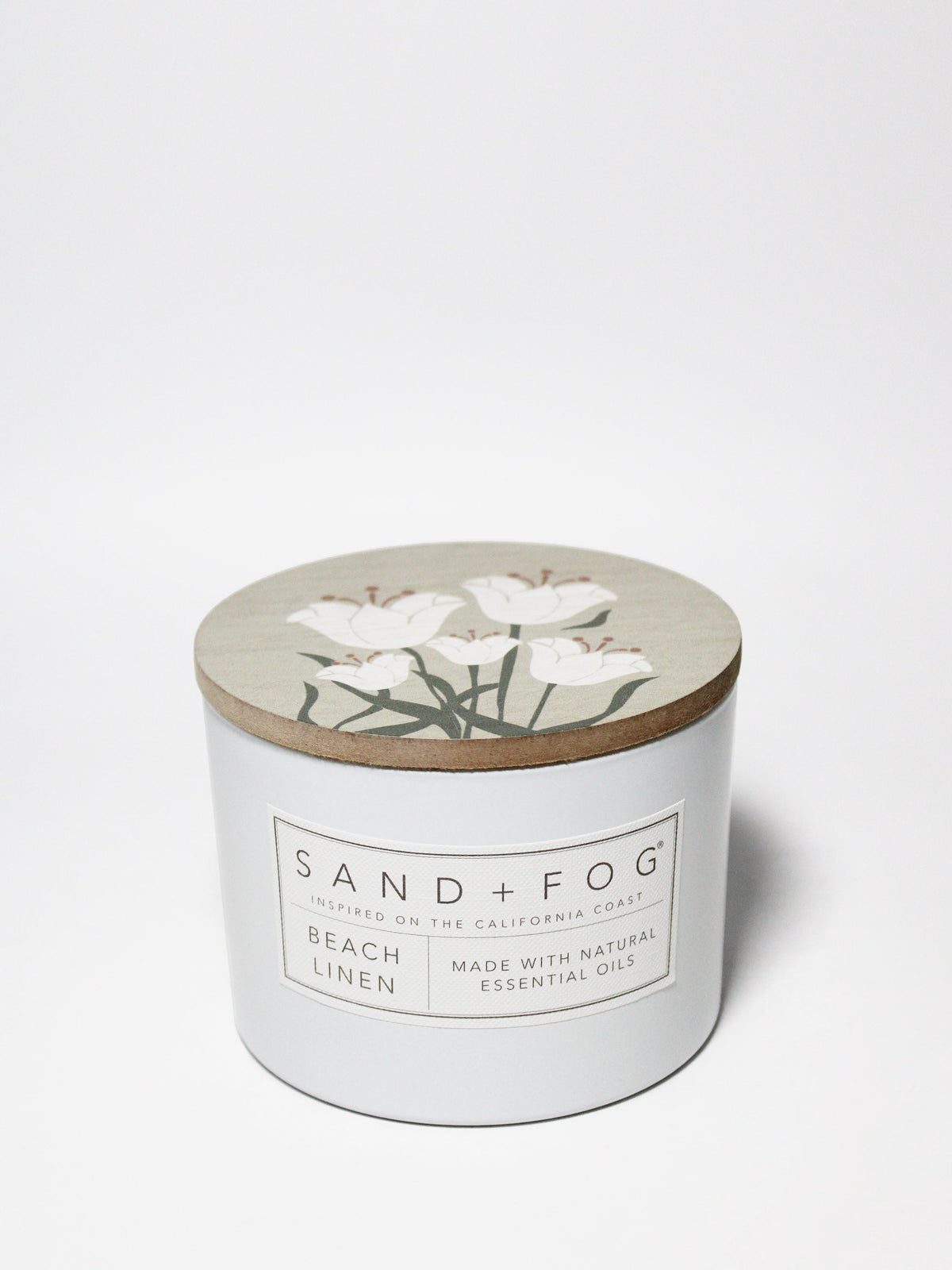 Premium Cozy Beach Linen 12 oz scented candle
