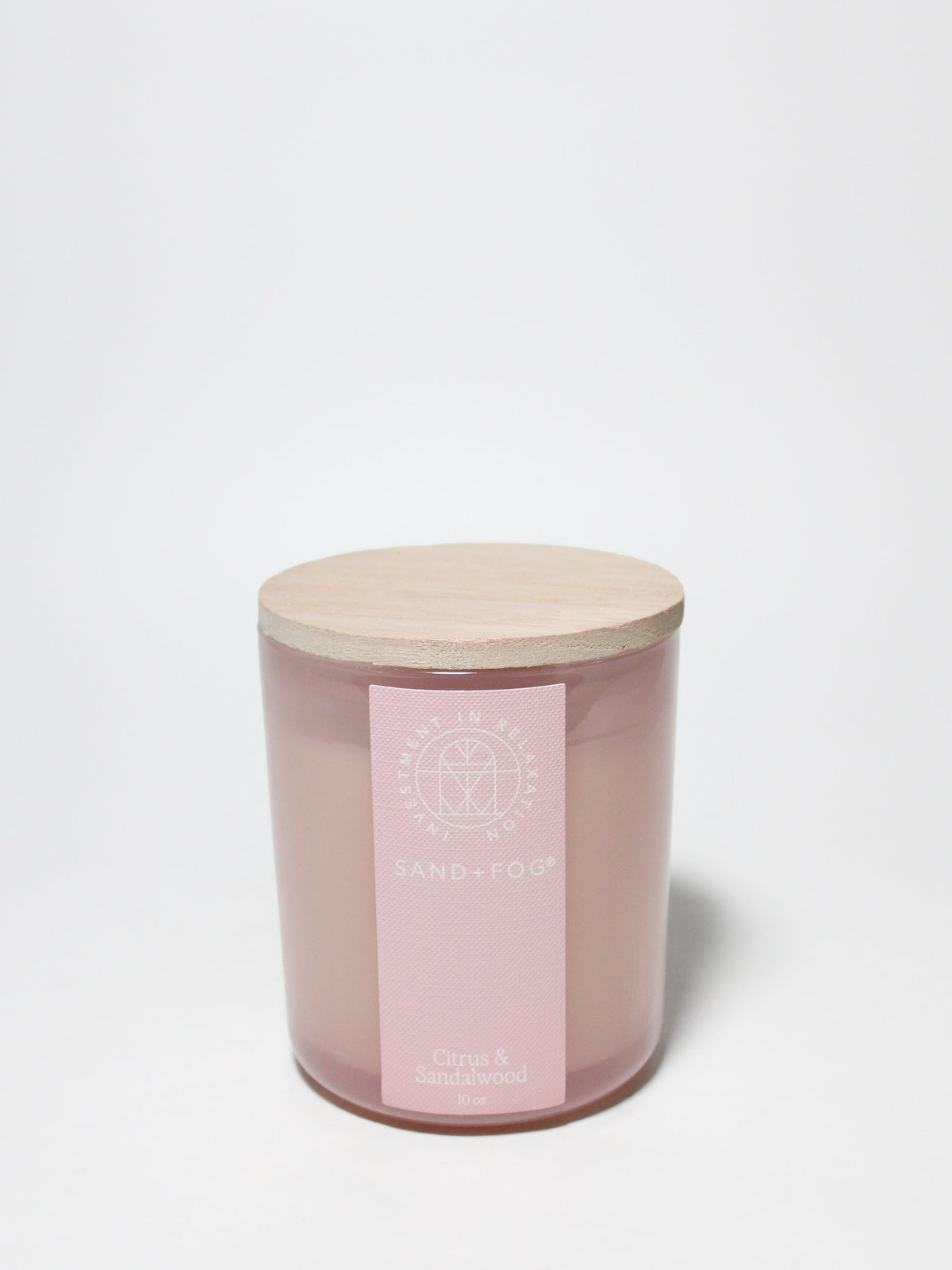 Premium Cozy Citrus & Sandalwood 10 oz scented candle