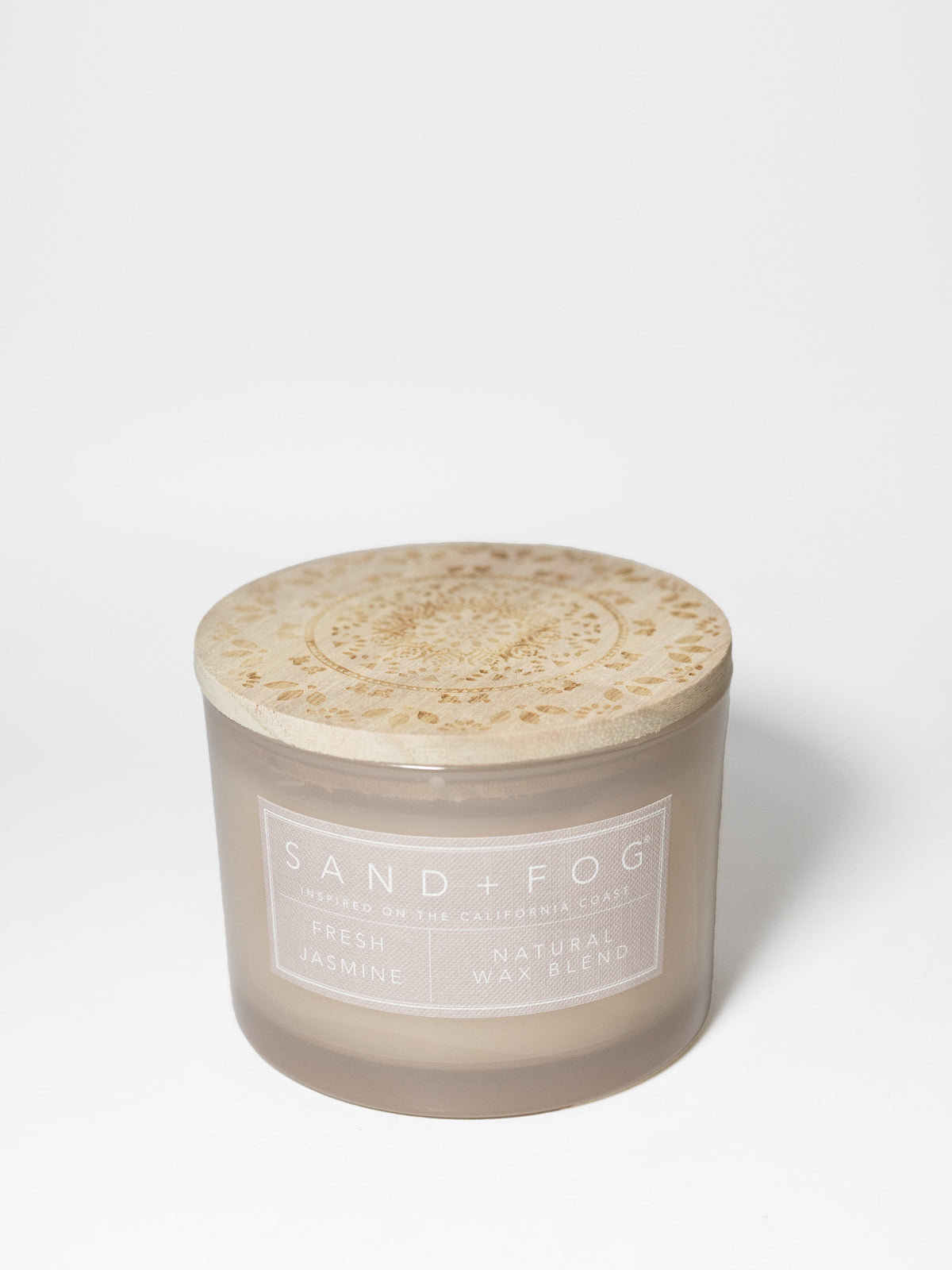 Premium Cozy Fresh Jasmine 12 oz scented candle