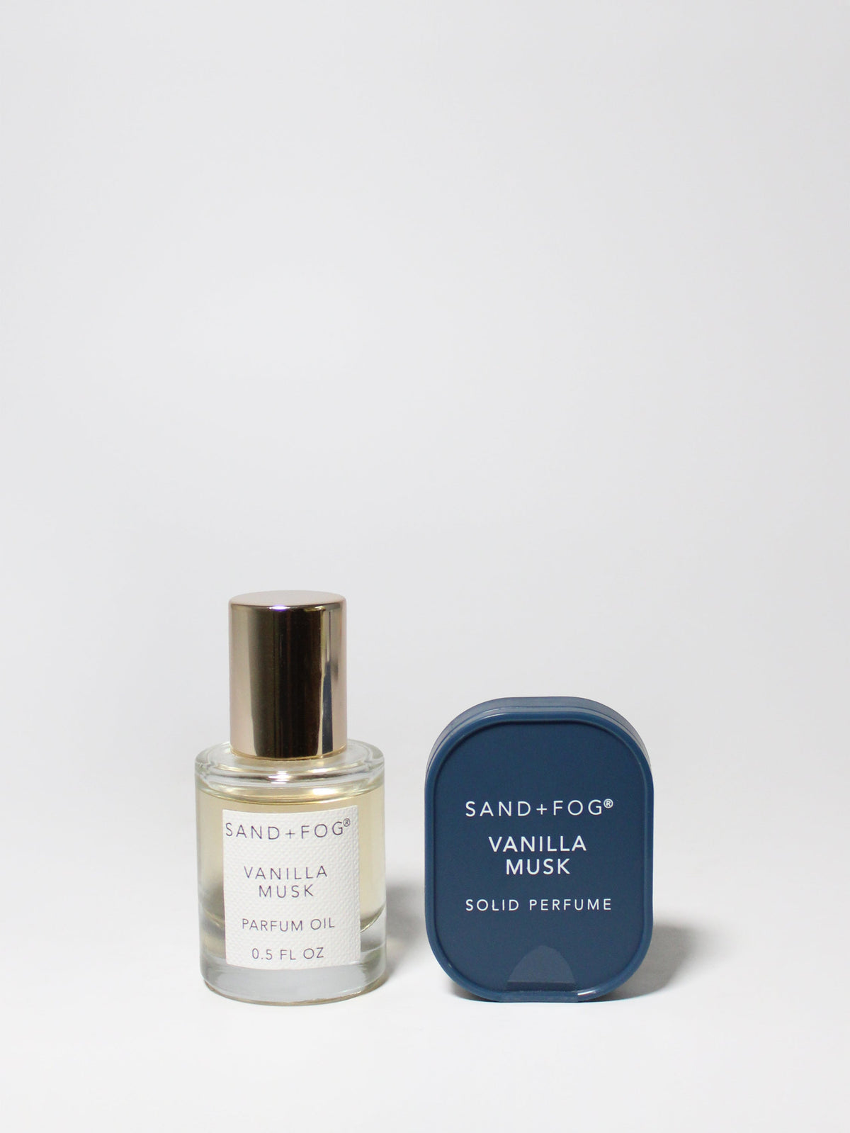 Luxury Signature Perfume Oil Rollerball and Solid Perfume Set - Vanilla Musk