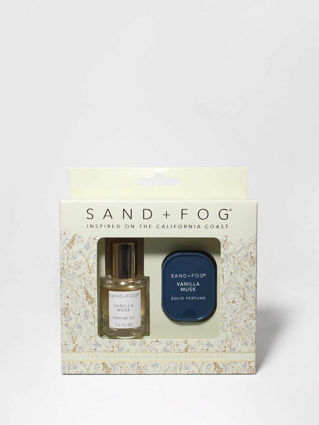 Luxury Signature Perfume Oil Rollerball and Solid Perfume Set - Vanilla Musk