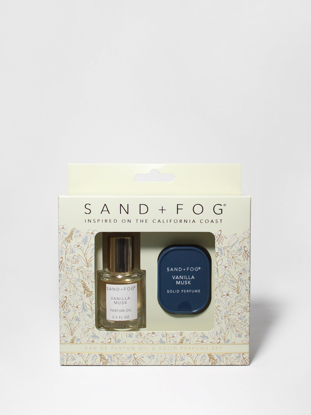 Luxury Signature Perfume Oil Rollerball and Solid Perfume Set - Vanilla Musk