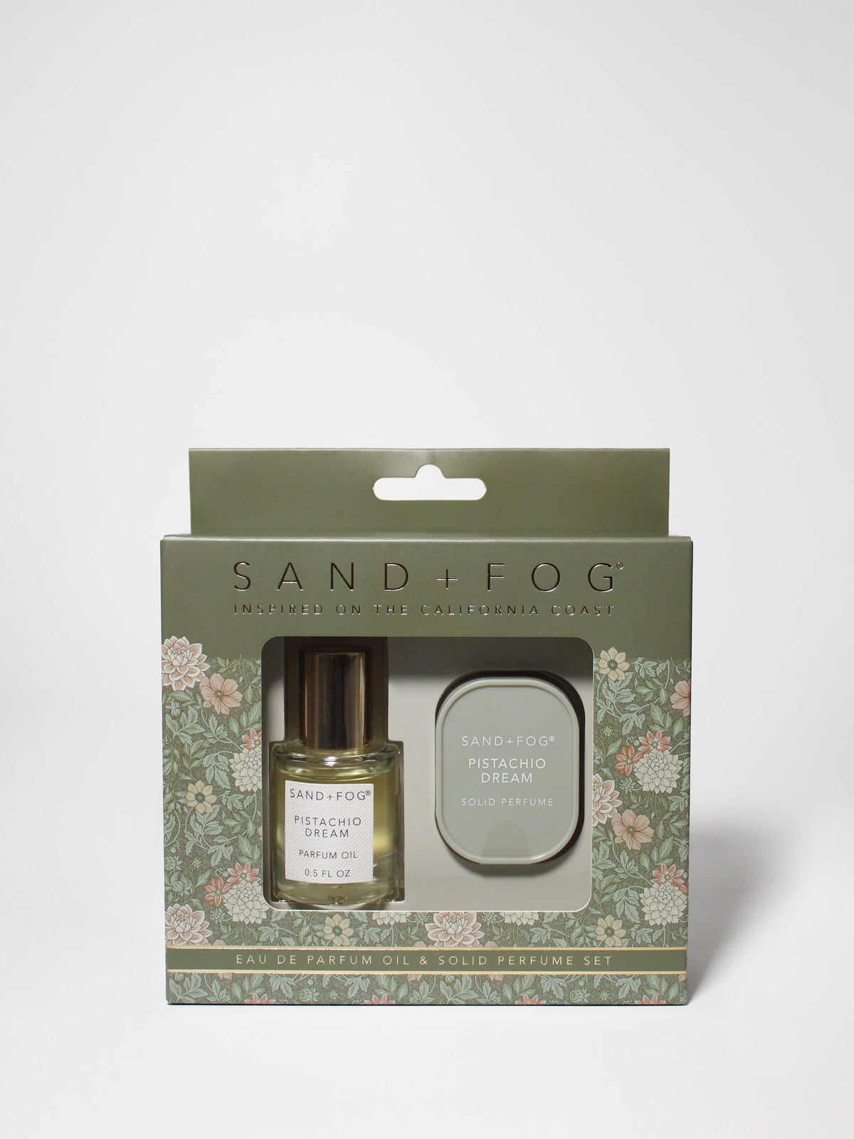 Luxury Signature Perfume Oil Rollerball and Solid Perfume Set - Pistachio Dream
