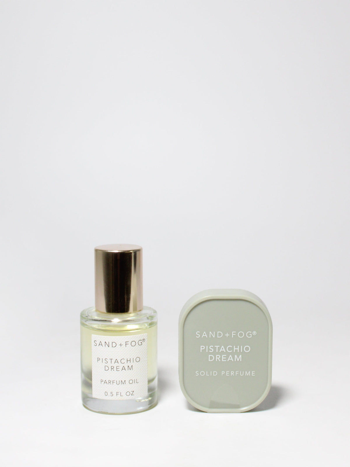Luxury Signature Perfume Oil Rollerball and Solid Perfume Set - Pistachio Dream