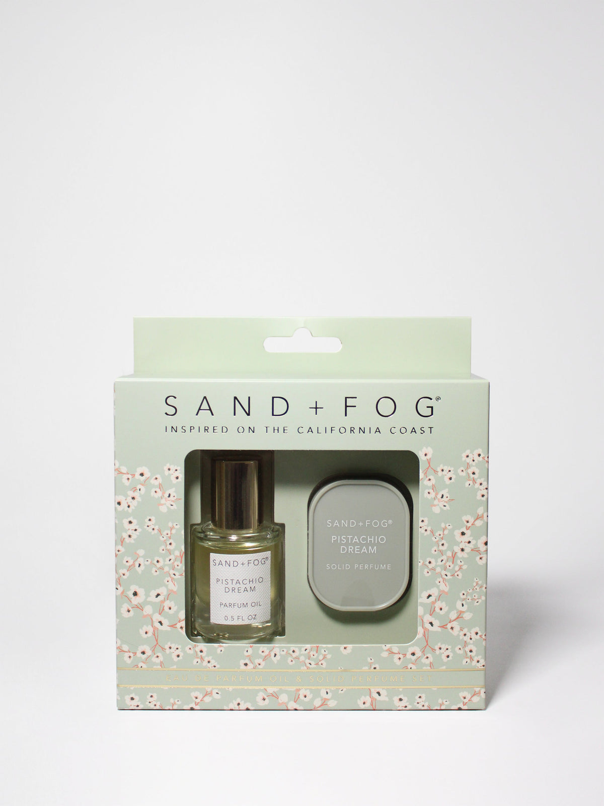 Luxury Signature Perfume Oil Rollerball and Solid Perfume Set - Pistachio Dream