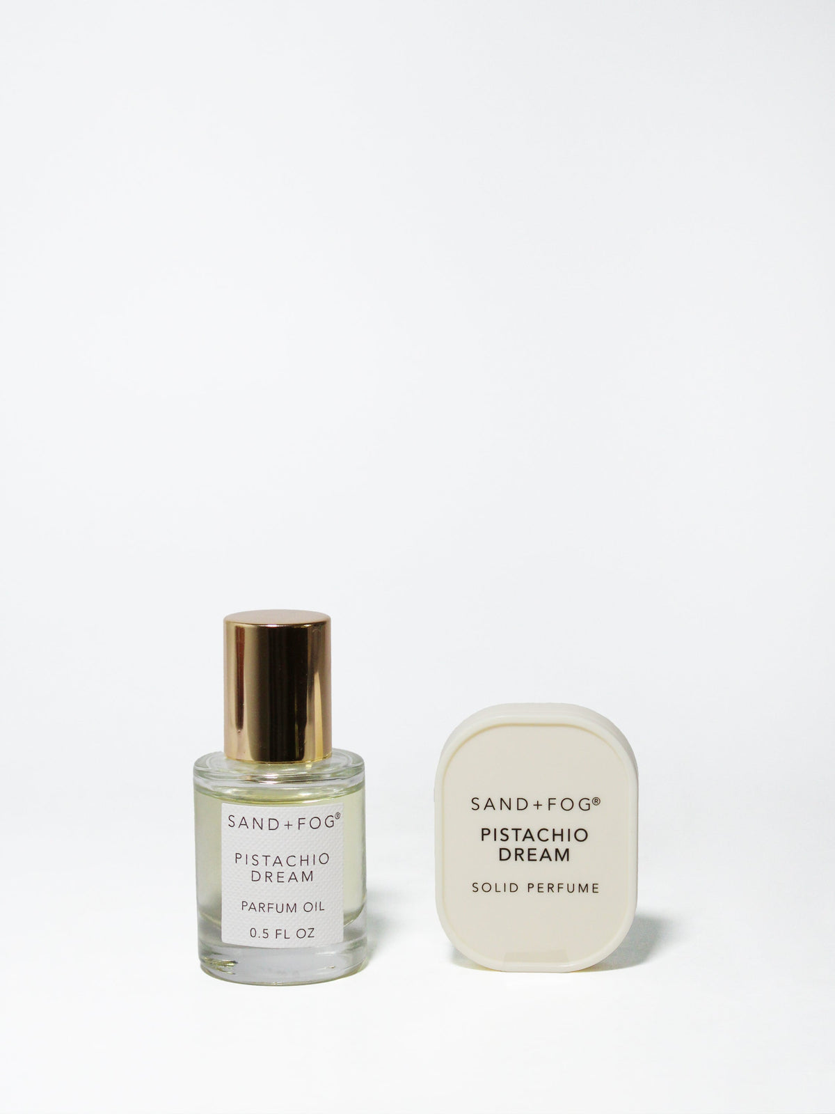 Luxury Signature Perfume Oil Rollerball and Solid Perfume Set - Pistachio Dream