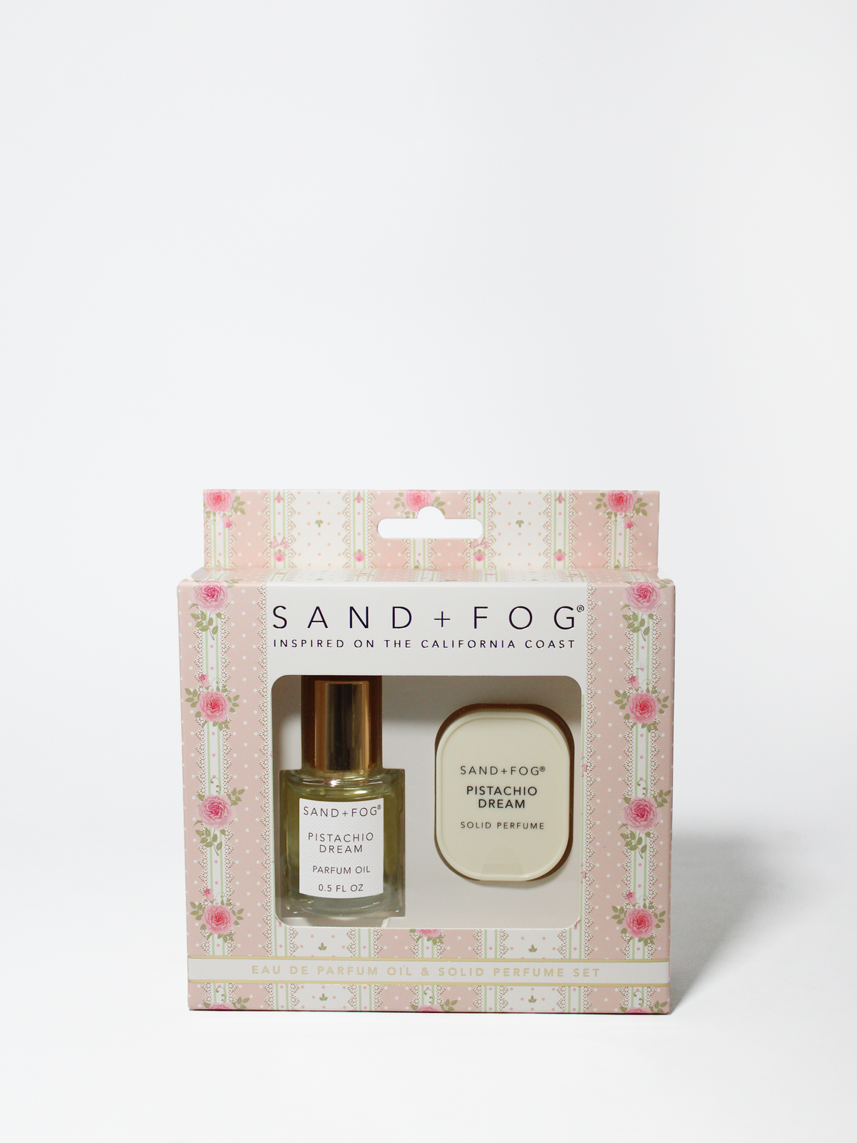 Luxury Signature Perfume Oil Rollerball and Solid Perfume Set - Pistachio Dream