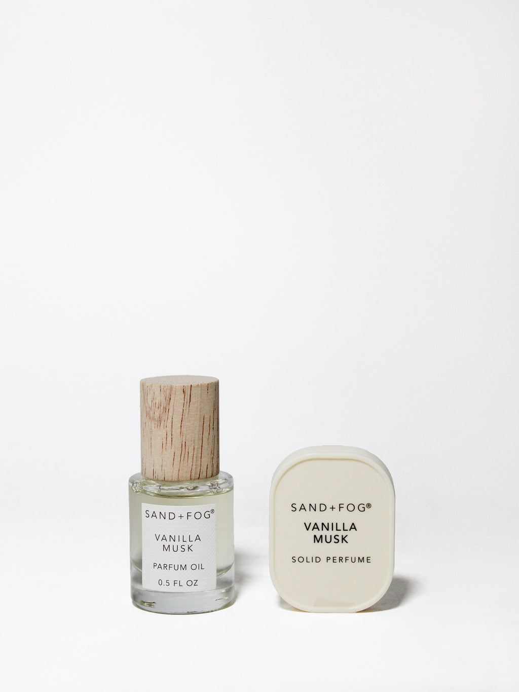 Luxury Signature Perfume Oil Rollerball and Solid Perfume Set - Vanilla Musk