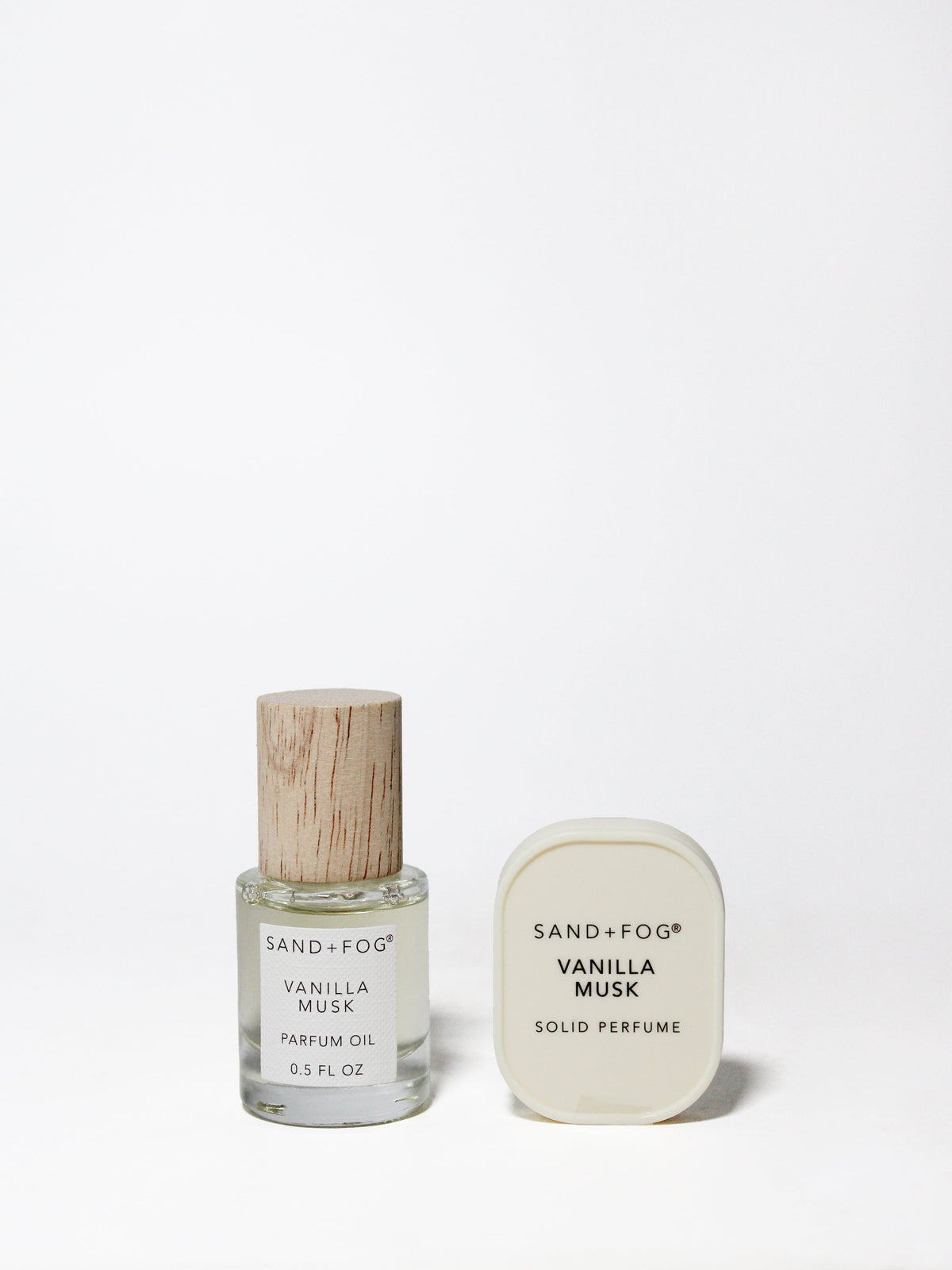 Luxury Signature Perfume Oil Rollerball and Solid Perfume Set - Vanilla Musk