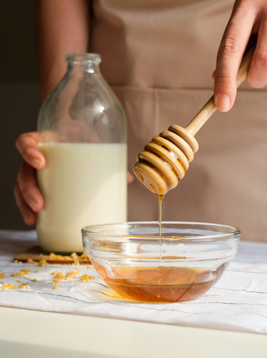 Premium Cozy Milk & Honey 12 oz scented candle