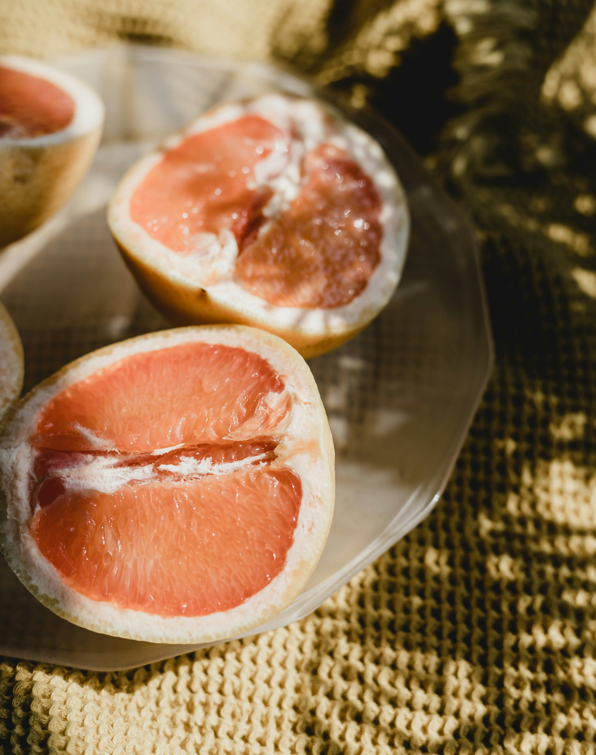 Premium Cozy Golden Grapefruit 12 oz scented candle