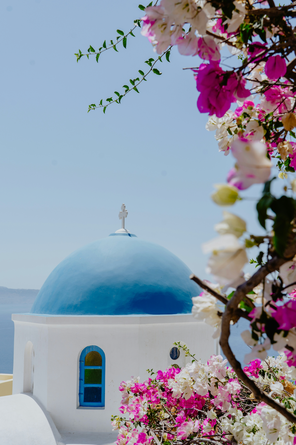 Premium Cozy Santorini 12 oz scented candle