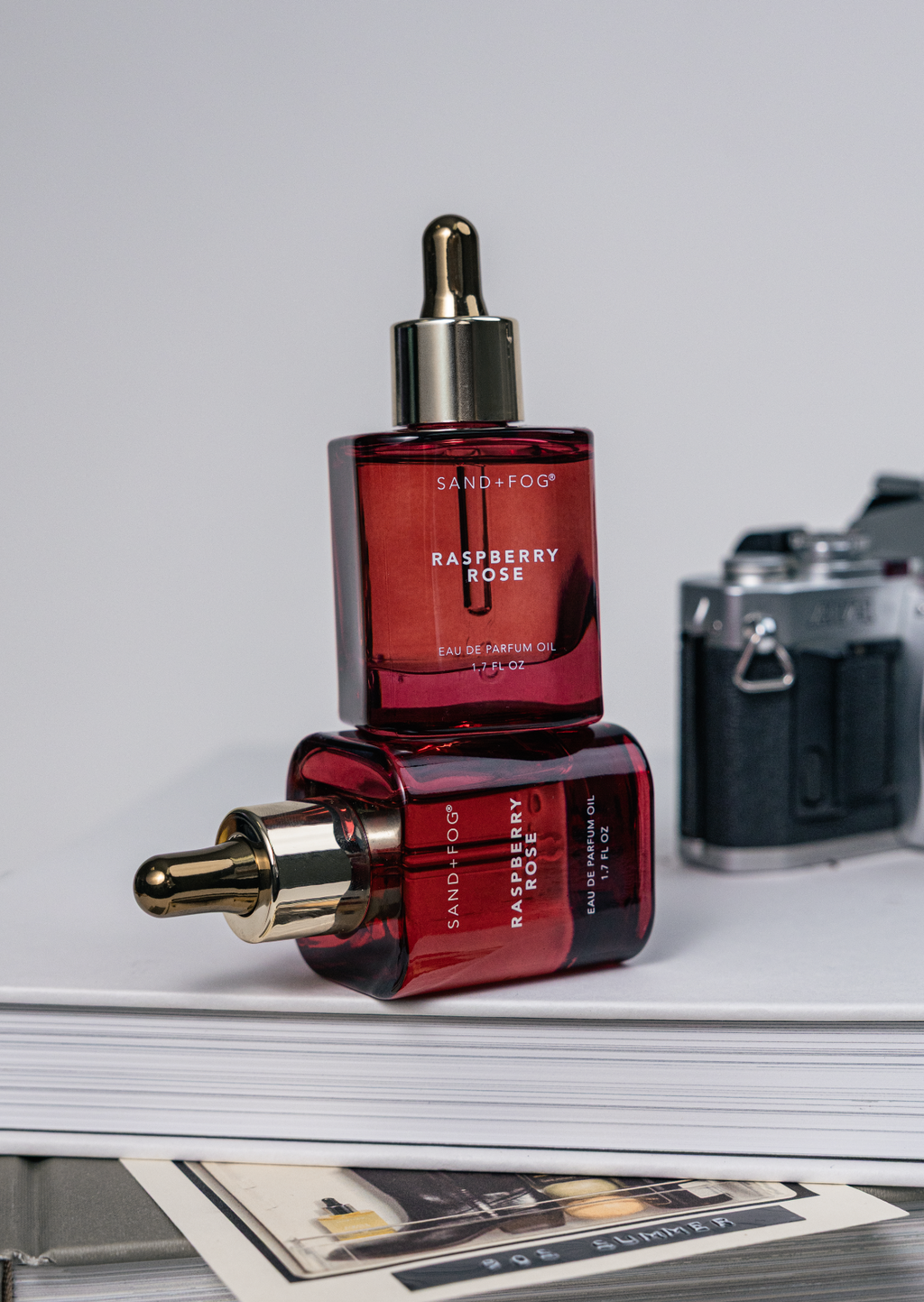 Exquisite Signature Raspberry Rose 50ml Perfume Oil Dropper