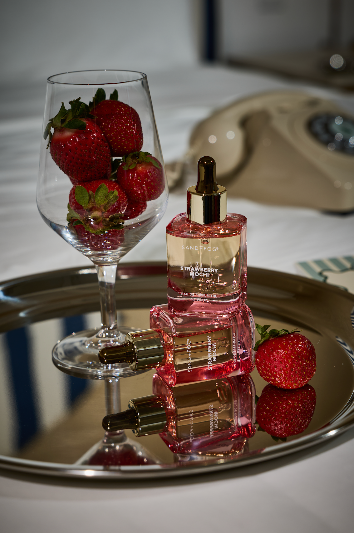 Exquisite Signature Strawberry Mochi 50ml Perfume Oil Dropper