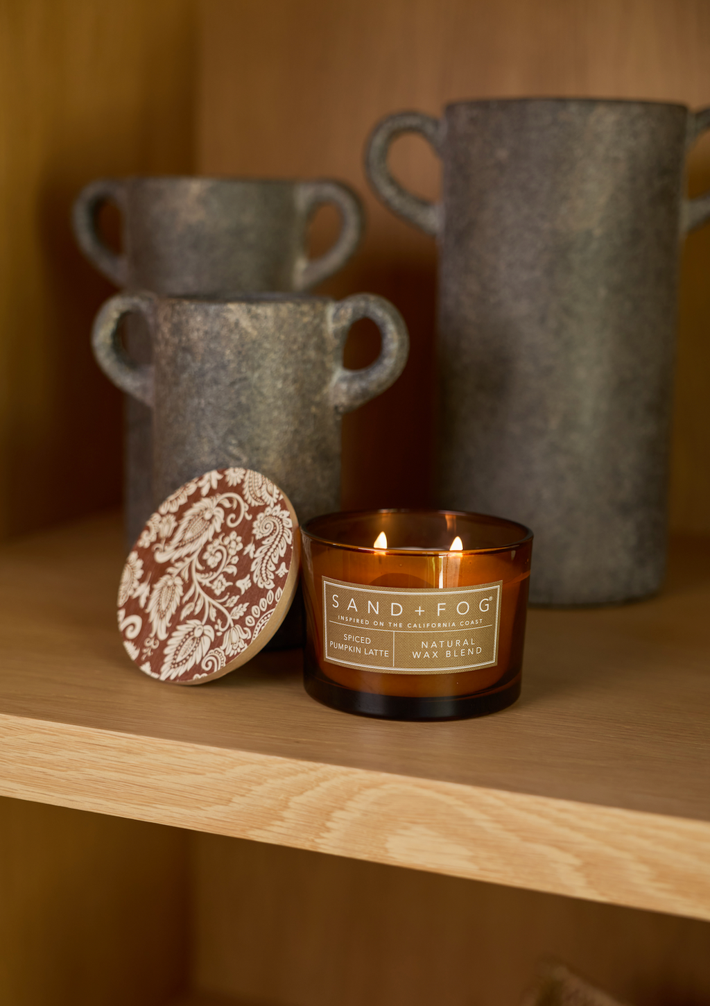 Premium Cozy Spiced Pumpkin Latte 12 oz scented candle