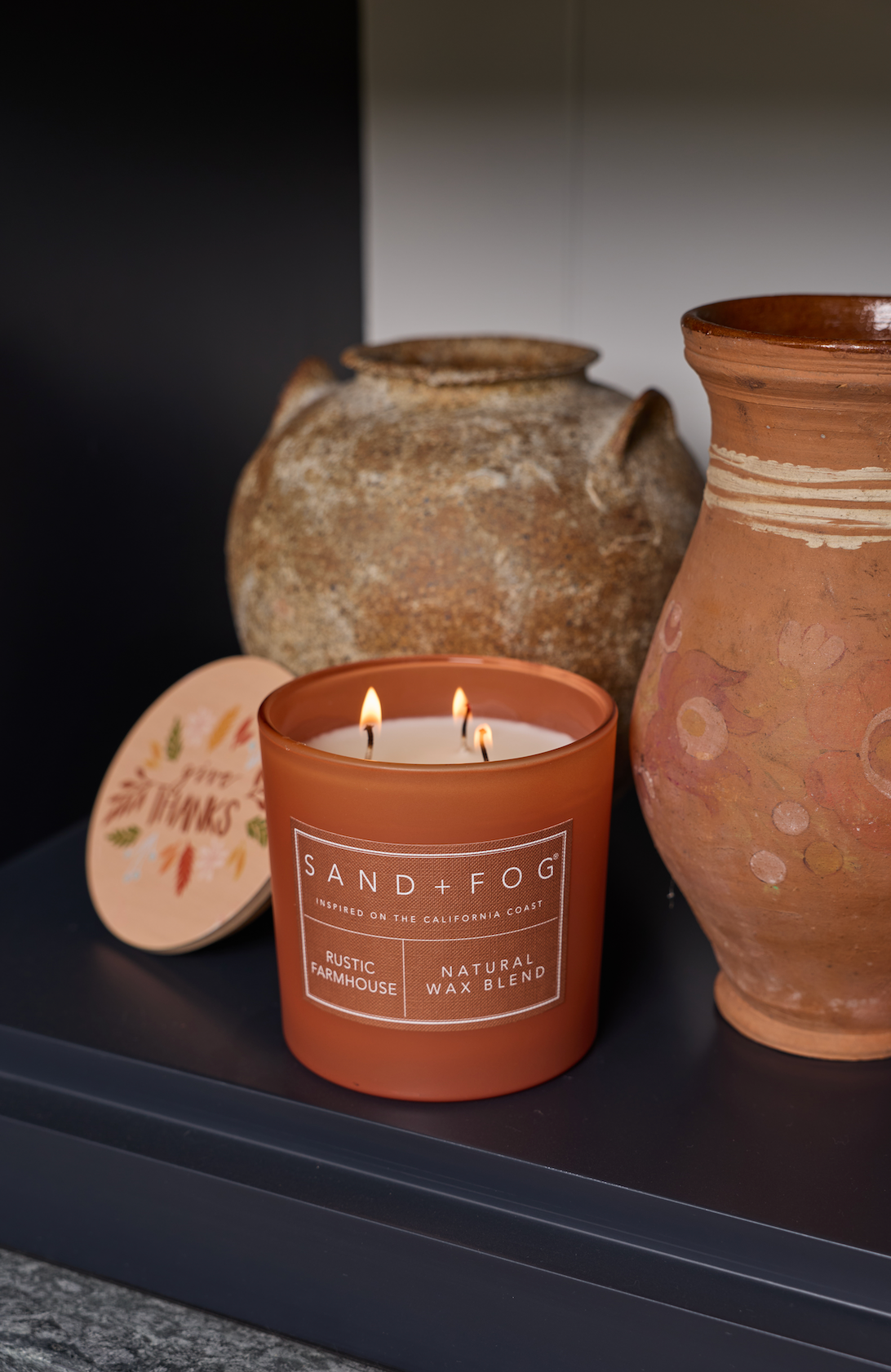 Premium Cozy Rustic Farmhouse 21 oz scented candle