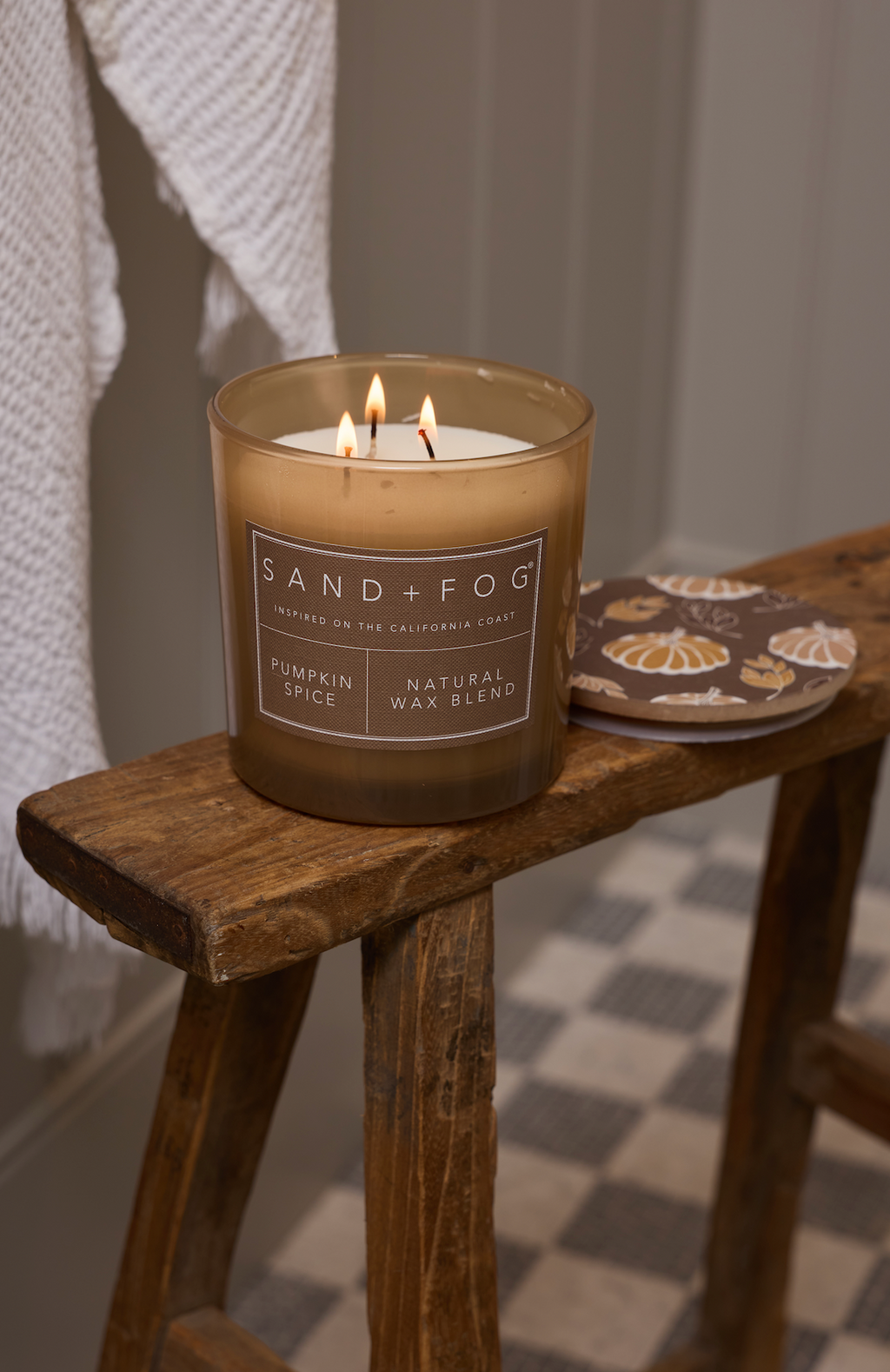 Premium Cozy Pumpkin Spice 21 oz scented candle
