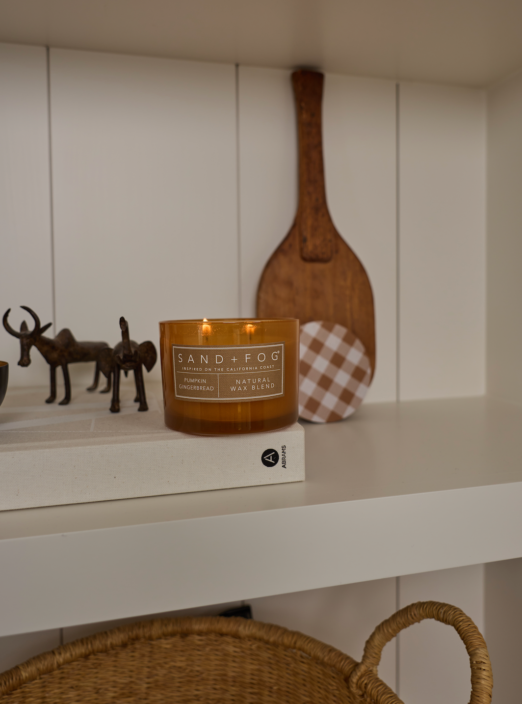 Premium Cozy Pumpkin Gingerbread 12 oz scented candle