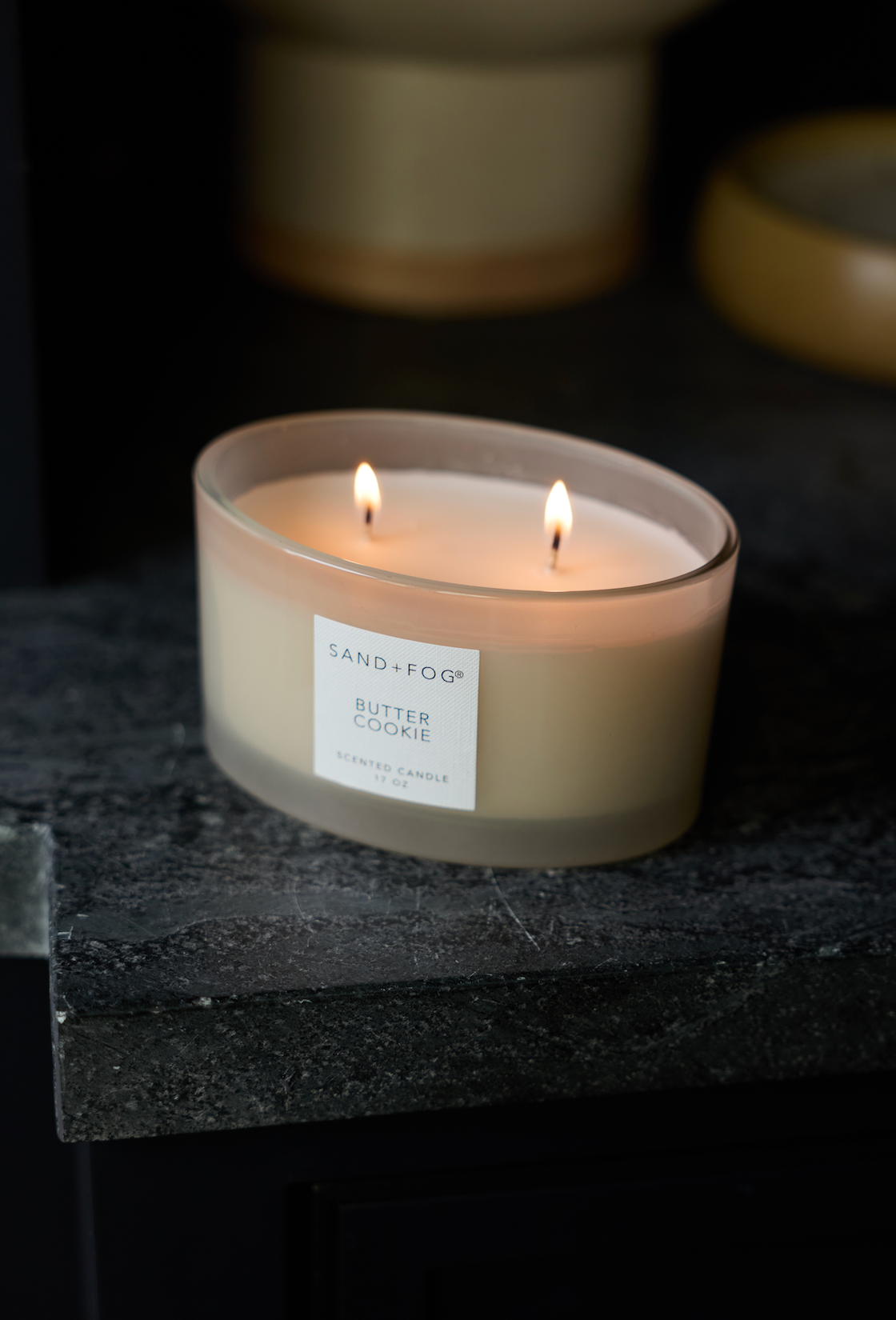 Premium Cozy Butter Cookie 17 oz scented candle