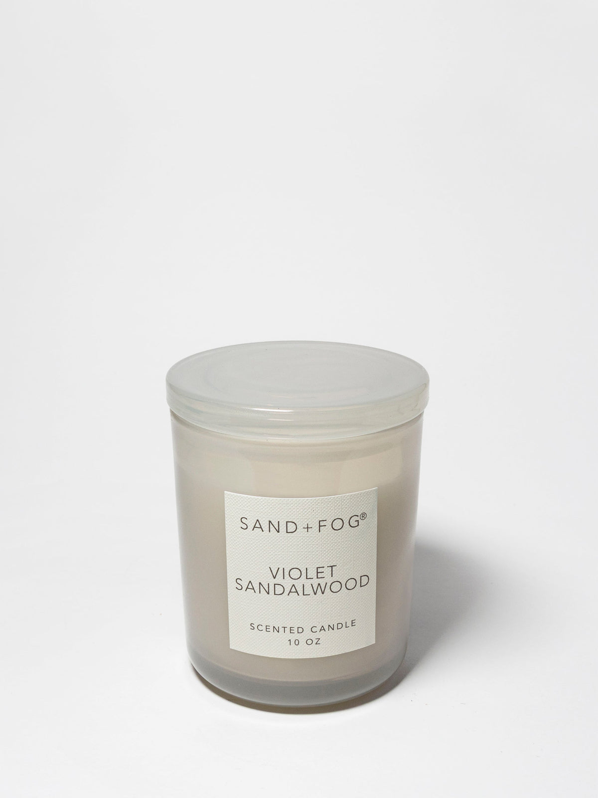 Premium Cozy Violet Sandalwood 10 oz scented candle