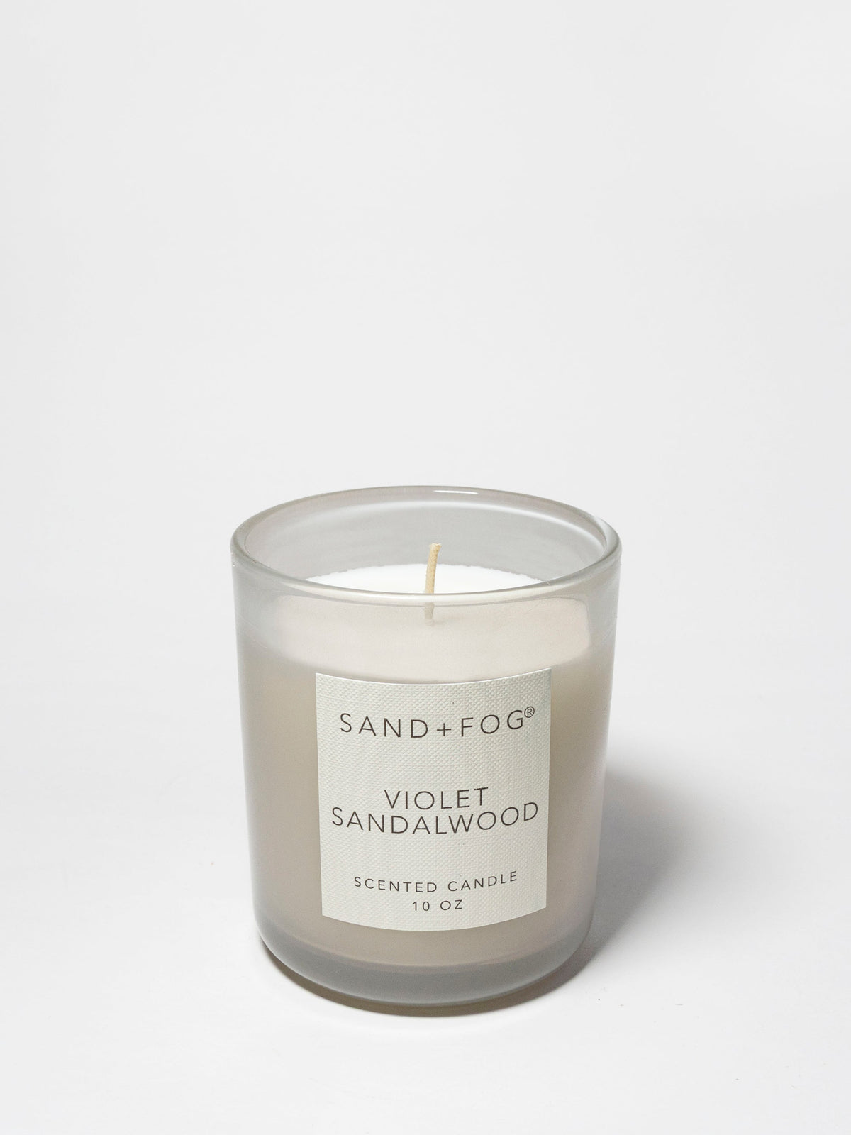 Premium Cozy Violet Sandalwood 10 oz scented candle