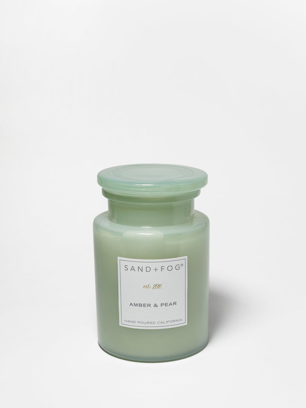 Premium Cozy Amber & Pear 12 oz scented candle