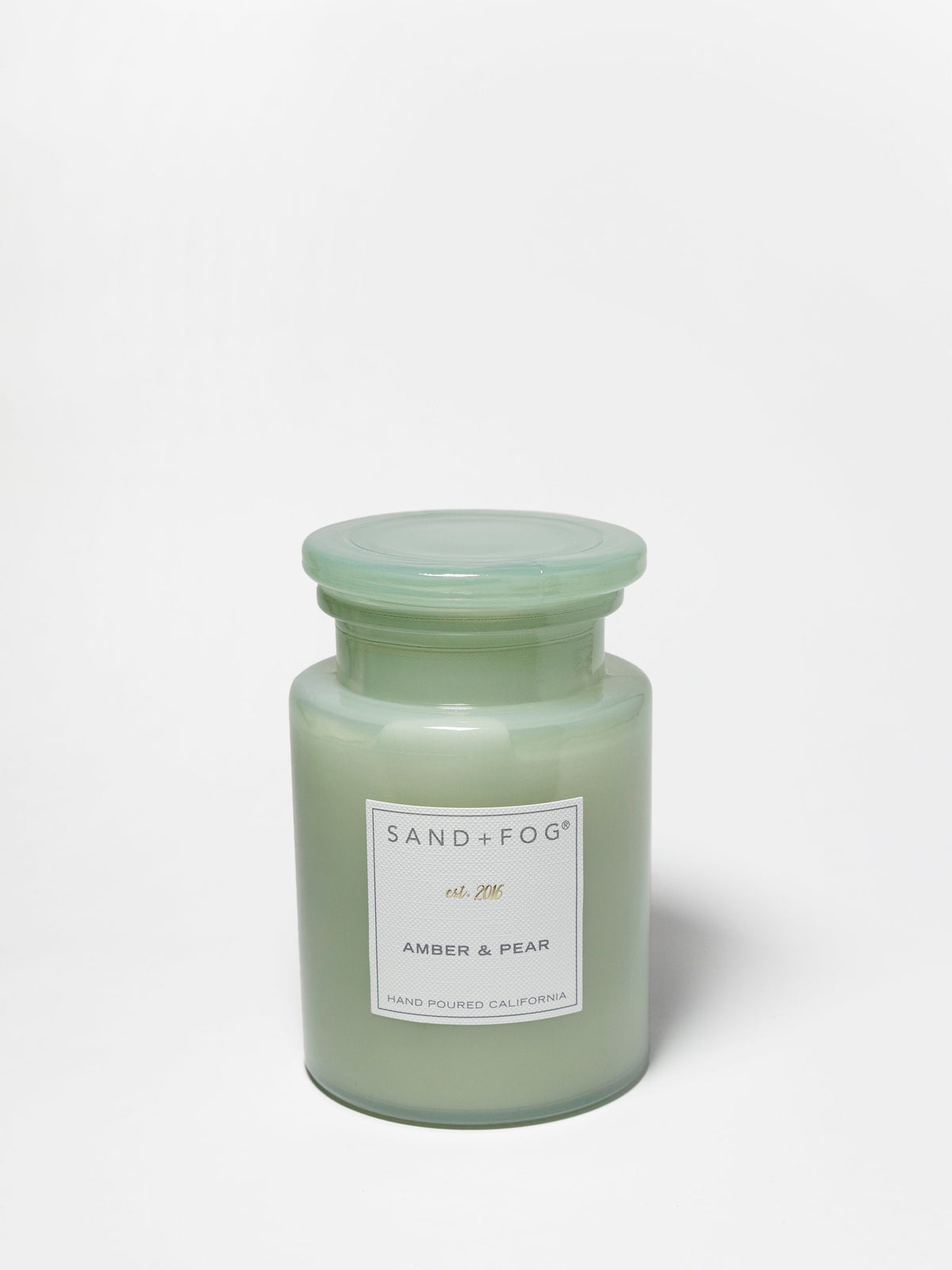Premium Cozy Amber & Pear 12 oz scented candle