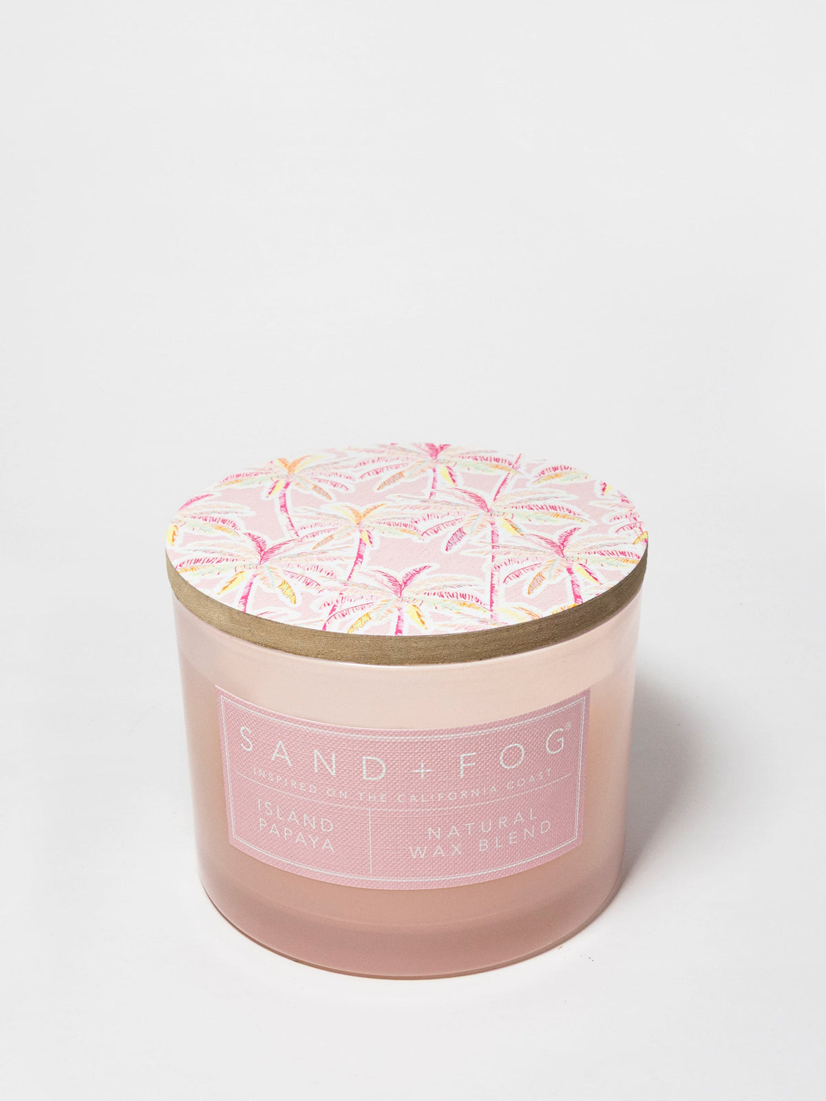 Premium Cozy Island Papaya 12 oz scented candle