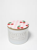 Premium Cozy Cherry Silk 12 oz scented candle