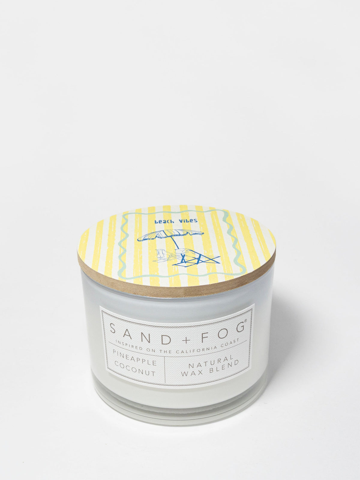 Premium Cozy Pineapple Coconut 12 oz scented candle