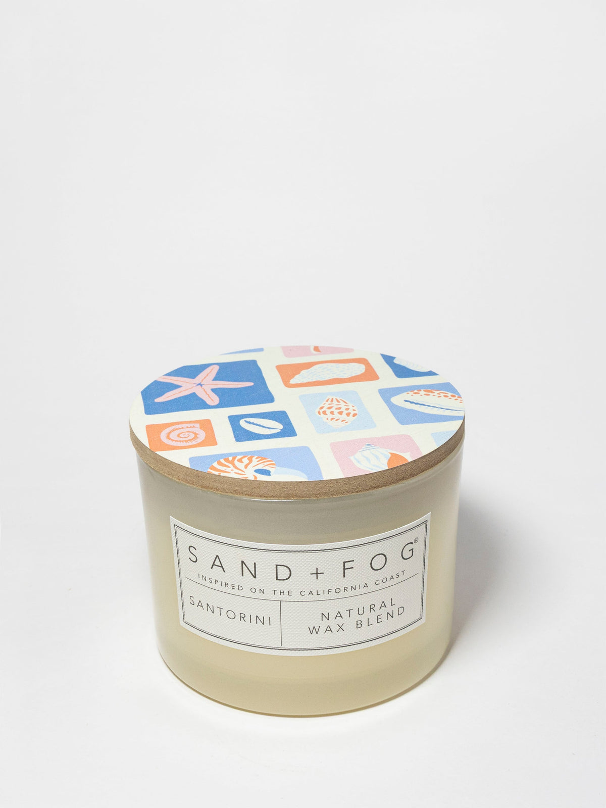 Premium Cozy Santorini 12 oz scented candle